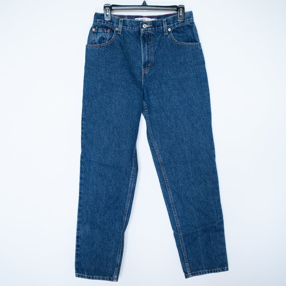 Levi’s 550 Relaxed Tapered Denim Blue Jeans Size 10